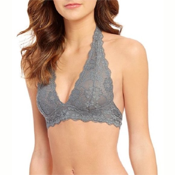 Free People Other - Free People Galloon Lace Halter Bra